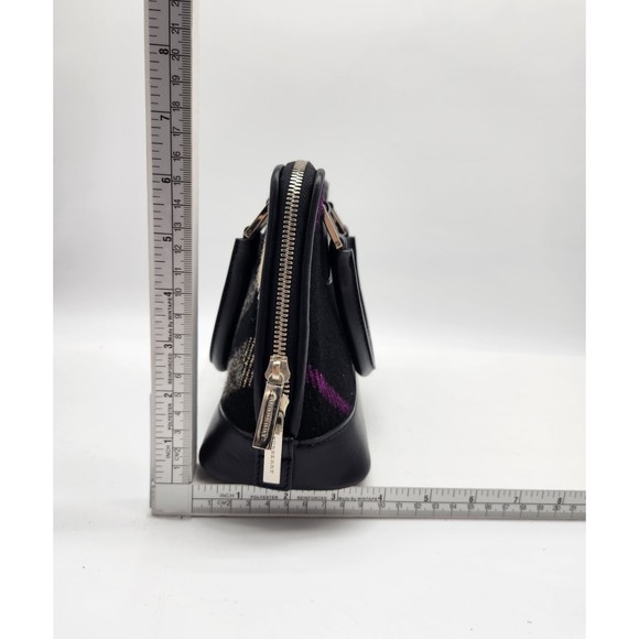 BURBERRY Mini Plaid Wool Alma Handbag 156BURXHA - Picture 4 of 15